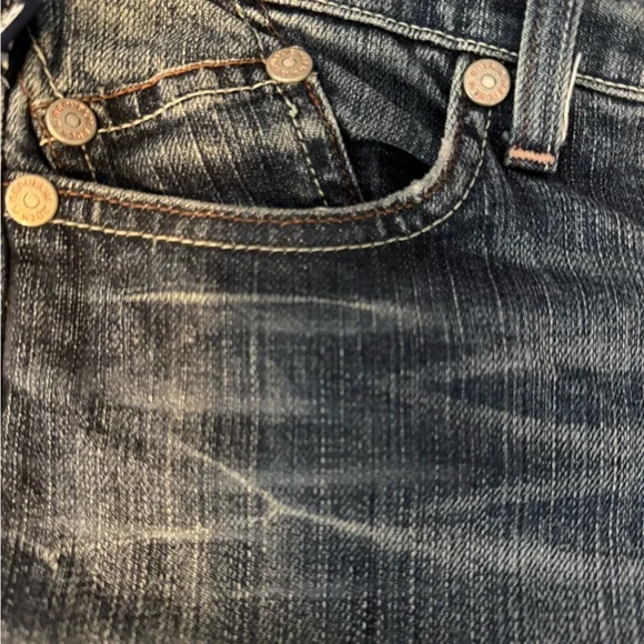 ✨SALE✨Victoria Beckham Faded Cropped Jeans - sz 29 - Picture 4 of 7